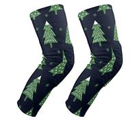 EZIOLY - Rodilleras para invierno, diseño de árboles, color azul oscuro