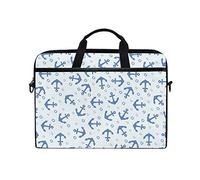 EZIOLY Sea Marine Anchor - Bolso Bandolera para Ordenador portátil de 14 a 15,4 Pulgadas