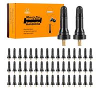 EZISOE 50 piezas TPMS 20008 Sensor de sistema de monitoreo de presión a prueba de explosiones en vástagos de válvula de neumático
