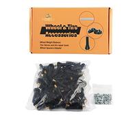 EZISOE 50 piezas TPMS 20008 Sensor de sistema de monitoreo de presión a prueba de explosiones en vástagos de válvula de neumático