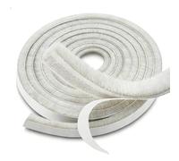 Ezitruz 9 M Burletes Para Ventanas Correderas Blanco Junta de Cepillo Autoadhesiva 9 mm(W) x15 mm(D) Burlete Cepillo Anti Frío para Ventanas Puertas Armarios y Puertas Correderas