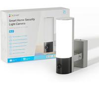 EZIVIZ Luz de Inundación 2K Cámara de Seguridad Exterior,Detección de Personas/Vehículos sin Tarifa,Reconocimiento de Matrícula con Seguimiento Automático,WiFi 2,4/5Ghz,Visión Nocturna en Color, EL3