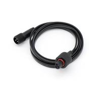 EZLightsGroup Cable de extensión de 10 pies, diseñado específicamente para luces permanentes Govee para exteriores Pro (H706A, H706B, H706C) - Conector de cable de 3 pines para techo y aleros (negro)