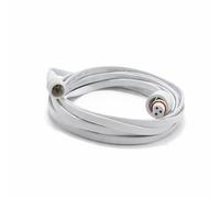 EZLightsGroup Cable de extensión de 10 pies, diseñado específicamente para luces permanentes para exteriores Govee Pro (H706A, H706B, H706C) - Conector de cable de 3 pines para techo y aleros (blanco)