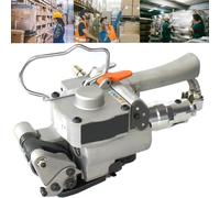 EZLUIYLDH Flejadora neumática, máquina Manual automática para Embalaje con tensión Ajustable, Ideal para Uso Industrial.