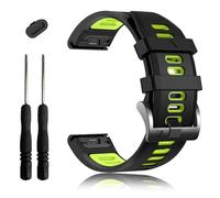 EZMVZKU 22mm Quickfit Silicona Pulsera para Garmin Fenix 8 AMOLED 47mm/Fenix 7/7 Pro/6/6 Pro/5/5 Plus,Deportiva Correas para Forerunner 965 955/Approach S62/S70/epix Pro/tactix 8 47mm/Descent G1/G2