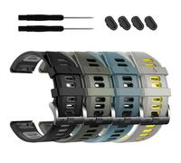 EZMVZKU 26mm Silicona Correa de Pulseras para Garmin Fenix 8 AMOLED 51mm/7X/7X Pro/6X/6X Pro/5X Plus/3/3 HR,Quickfit Correas Deportiva Banda para Epix Pro 51mm/Enduro 3/Tactix 7 Pro/Descent Mk3i 51mm