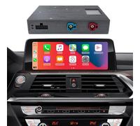 EZoneTronics Kit de decodificador inalámbrico CarPlay y Android Auto para BMW 2016+ con sistema EVO MGU ID5 ID6 ID7 Plug & Play Adaptador CarPlay con SWC WIFI Bluetooth Control por voz Navegación GPS