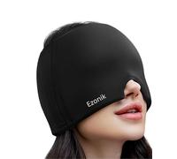 Ezonik Gorro Migraña, Antifaz de Gel para Ojeras, Jaqueca y Sinusitis, Reduce Dolor de Cabeza, Efecto Frio y Calor, Ojos Cansado, Bolsas y Ojeras,Headache Migraine Cap. Sombrero de Hielo Migrañoso.