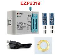 (EZP2019)EZP 2019 EZP2019+ Programador SPI USB de alta velocidad Adaptador EEPROM minipro con 15 adaptadores