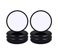 Ezprotekt - Deslizadores de muebles para moverse (2-3/4 pulgadas, para mover, moverses, moquetas, deslizadores, autoadhesivos para muebles, almohadillas móviles, 70 mm, color negro, 16 unidades