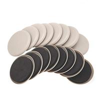 Ezprotekt Deslizadores Reutilizables para Muebles de 3.5"/89mm para Superficies de Alfombras, Mover Muebles Pesados Rápida y Fácilmente,16 Piezas