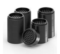 Ezprotekt Paquete de 16 elevadores ajustables para muebles, elevador de lavadora de 1 pulgada, apilables, redondos, crea una altura adicional de 1, 2 o 3 pulgadas de altura para sofá, mesa, silla,