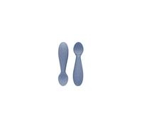 ezpz Tiny Spoons - pack de 2 cucharas - Indigo - 4+ meses