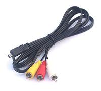 ezqnirk 1pcs 1.2m 10 PIN a SVIDEO AV RCA Cámara digital Cable de la videocámara Adecuado para Sony DV