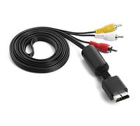 ezqnirk 1pcs 1.8m Cable de video/cable de audio Fit para Casual PS2 PS3 RCA AV AV Multi a componente