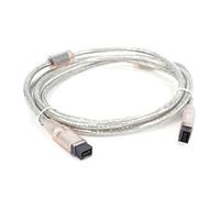ezqnirk 1pcs IEEE 1394 Interfaz del cable 9 Pin a 9PIN 800 a 800 FW800 FireWire 1.8m 3m 5m Doble magnético Doble Shield,5m