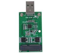 ezqnirk 1pcs Mini USB 3.0 a PCIE MSASA Tarjeta Adaptador de Convedición SSD externa PCBA