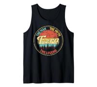 Ezra The Man The Myth The Legend Men Nombre Personalizado Camiseta sin Mangas