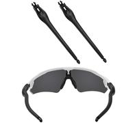 EZReplace Brazos negros de repuesto para gafas de sol Oakley Radar EV Path OO9280/Radar EV Pitch OO9211/Radar EV Path Asian Fit OO9275 (negro)