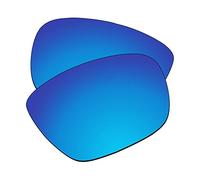 EZReplace Lentes de repuesto compatibles con gafas de sol Arnette Burnout AN4225-64 mm (lentes polarizadas), Hielo Azul, Talla única