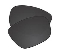 EZReplace Lentes de repuesto compatibles con gafas de sol Arnette Burnout AN4225-64 mm (lentes polarizadas), Negro De Humo, Talla única