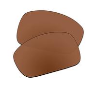 EZReplace Lentes de repuesto compatibles con gafas de sol Arnette Fastball 2.0 AN4242-62 mm (lentes polarizadas), Marrón granate., Talla única