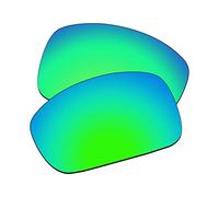 EZReplace Lentes de repuesto compatibles con gafas de sol Arnette Fastball 2.0 AN4242-62 mm (lentes polarizadas), Verde De La Primavera, Talla única