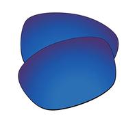 EZReplace Lentes de repuesto compatibles con gafas de sol Arnette Hot Shot AN4182-62 mm (lentes polarizadas), azul real, Talla única