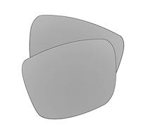 EZReplace Lentes de repuesto compatibles con gafas de sol Arnette Stripe AN4251 (lentes polarizadas), Metal plateado., Taille unique