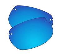 EZReplace Lentes de repuesto compatibles con gafas de sol Maui Jim Banyans MJ412-70 mm (lentes polarizadas), Azul (Ice), Talla única