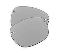 EZReplace Lentes de repuesto compatibles con gafas de sol Maui Jim Lighthouse MJ423-65 mm (lentes polarizadas), Metal plateado., Talla única