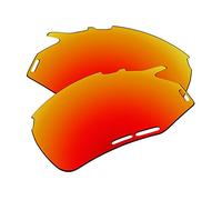 EZReplace Lentes de repuesto compatibles con gafas de sol Rudy Project Fotonyk (lentes polarizadas), Fire Red, Talla única
