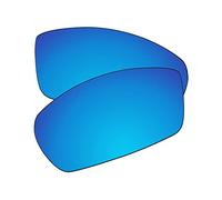EZReplace Lentes de repuesto compatibles con gafas de sol Spy Optic Dirty Mo (lentes polarizadas), Azul (Ice), Talla única