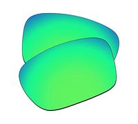 EZReplace Lentes de repuesto compatibles con gafas de sol Spy Optic Helm (lentes polarizadas), Verde primavera, Talla única