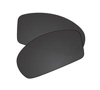 EZReplace Lentes de repuesto compatibles con gafas de sol Von Zipper Clutch (lentes polarizadas), Carbon Black, Talla única