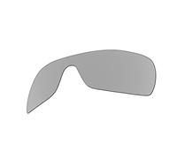 EZReplace Lentes de repuesto para gafas de sol Oakley Batwolf OO9101 (lentes polarizadas) - Compatible con marco Oakley Batwolf (metal plateado)