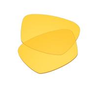 EZReplace Lentes de repuesto para gafas de sol Oakley Crosslink Zero OX8076 de 56 mm (lentes no polarizadas) - Compatible con Oakley Crosslink Zero Frame (visión nocturna, amarillo)