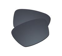 EZReplace Lentes de repuesto para gafas de sol Oakley Crosslink Zero OX8076 de 56 mm, Negro espejo, Talla única