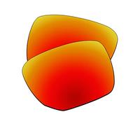 EZReplace Lentes de repuesto para gafas de sol Oakley Ejector OO4142 (lentes polarizadas), Rojo Fuego, Talla única