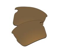 EZReplace Lentes de repuesto para gafas de sol Oakley Flak 2.0 XXL OO9488 de 63 mm, Bronce destellado, Talla única