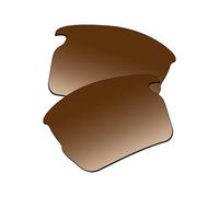 EZReplace Lentes de repuesto para gafas de sol Oakley Flak 2.0 XXL OO9488 de 63 mm, Gradiente marrón, Talla única