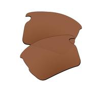EZReplace Lentes de repuesto para gafas de sol Oakley Flak 2.0 XXL OO9488 de 63 mm, Marrón granate, Talla única