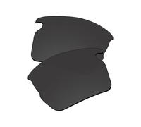 EZReplace Lentes de repuesto para gafas de sol Oakley Flak 2.0 XXL OO9488 de 63 mm, Negro carbón., Talla única