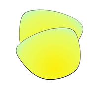 EZReplace Lentes de repuesto para gafas de sol Oakley Frogskins OO9013 (lentes polarizadas), se adapta a Oakley Frogskins Frame (amarillo dorado)