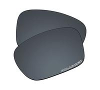 EZReplace Lentes de repuesto para gafas de sol Oakley Fuel Cell OO9096 (lentes polarizadas), Espejo de policarbonato actualizado negro, Taille unique