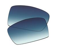 EZReplace Lentes de repuesto para gafas de sol Oakley Gascan OO9014 (lentes polarizadas), se adapta al marco Oakley Gascan (degradado azul)
