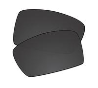 EZReplace Lentes de repuesto para gafas de sol Oakley Gascan OO9014 (lentes polarizadas), se adapta al marco Oakley Gascan (negro carbón)