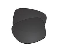 EZReplace Lentes de repuesto para gafas de sol Oakley Gauge 8 L OO4124-62 mm (lentes polarizadas), compatible con marco Oakley Gauge 8 L (negro carbón)