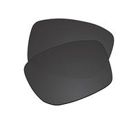 EZReplace Lentes de repuesto para gafas de sol Oakley Gibston OO9449 (lentes polarizadas) - Compatible con Oakley Gibston Frame (negro carbón)